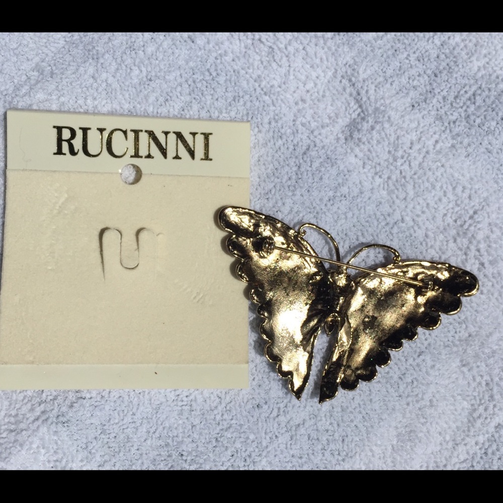 Rucinni butterfly brooch - Picture 4 of 5